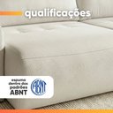 Ver imagem 7 de Sofá Cama 3 Lugares 2,30m Orgânico Belissimo