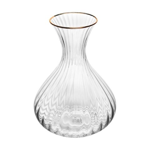 Decanter Cristal Ecológico C-fio Ouro Optic 1,5l - Wolff