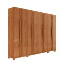 Ver imagem 1 de Guarda Roupa Casal Dunas com 8 Portas e 4 Gavetas Mdf com Pés Moderna Mobília
