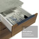 Ver imagem 4 de Armário de Cozinha Completa 190cm Stella Madesa Branco Rustic