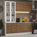 Ver imagem 1 de Armário de Cozinha Completa 190cm Stella Madesa Branco Rustic