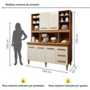 Ver imagem 4 de Cozinha Compacta 5 Portas 3 Gavetas Atenas