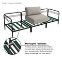Ver imagem 6 de Sofá Living Modular Industrial 3 Lugares Basileia 340cm Yescasa Veludo Tx Bege Castor