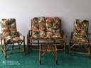 Ver imagem 4 de Cadeiras de Bambu Conjunto Completo Móveis Sofá Poltronas