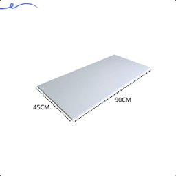 Kit 4 Prateleira Branca 90X45 Tampo Tabua Mdf  Organizadora Decoração Cozinha Quarto Banheiro Sala - 3