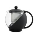 Ver imagem 1 de Bule Cha Cafe com Infusor Chaleira de Vidro 1250ml Cafeteira Inox Jarra Suco Filtro Coador Grande