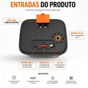 Ver imagem 3 de Bomba de Ar Inteligente Portátil Compressor Digital 150PSI