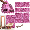 Ver imagem 7 de 10 Painel de Flores Artificiais para Jardim Vertical em Eventos ou para Ambientes Internos