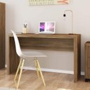 Ver imagem 2 de Conjunto Home Office com Escrivaninha e Gaveteiro 3 Gavetas Espresso Móveis Marrom