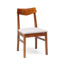 Ver imagem 4 de Kit de 2 Cadeiras de Jantar Club em Madeira Maciça