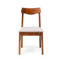 Ver imagem 2 de Kit de 2 Cadeiras de Jantar Club em Madeira Maciça