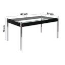 Ver imagem 6 de Conjunto de Mesa 6 Cadeiras Barcelona Ciplafe