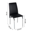 Ver imagem 5 de Conjunto de Mesa 6 Cadeiras Barcelona Ciplafe