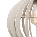Ver imagem 4 de Kit 2 Pendente Lótus Poptem Mármore Lustre Luminária 30cm Sala