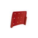Ver imagem 4 de Kit 4 Encosto Secretária Plástico Vermelho/Cereja Cadeira