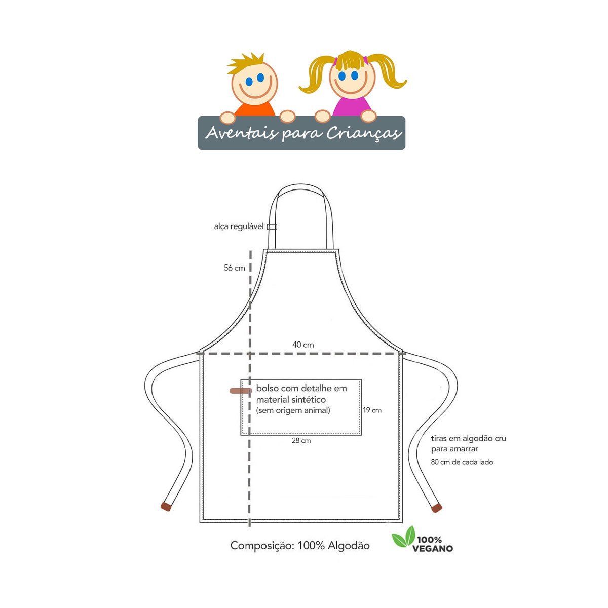 Avental Infantil e Mini Espatula Rosa Crianças Cozinha Kids - 4