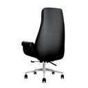 Ver imagem 4 de Cadeira de Escritório Presidente Prestige Preta com Assento Espuma Laminada Base Giratória Cromada