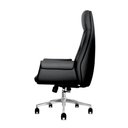 Ver imagem 3 de Cadeira de Escritório Presidente Prestige Preta com Assento Espuma Laminada Base Giratória Cromada