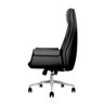 Cadeira de Escritório Presidente Prestige Preta com Assento Espuma Laminada Base Giratória Cromada - 3