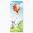 Ver imagem 4 de Adesivo de Porta - Paisagem Infantil 2