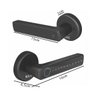 Fechadura Digital Eletronica App Bluetooth Senha Biometria Cartao Maçaneta Porta Inteligente Seguran - 4
