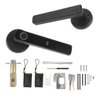 Fechadura Digital Eletronica App Bluetooth Senha Biometria Cartao Maçaneta Porta Inteligente Seguran - 12