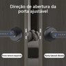 Fechadura Digital Eletronica App Bluetooth Senha Biometria Cartao Maçaneta Porta Inteligente Seguran - 9