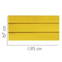 Ver imagem 2 de Painel Cabeceira Estofada Argentina 195cm Cama Box King Corino Amarelo- Mabe Magazine
