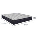Ver imagem 4 de Cama Box Baú Branco e Colchão Airtech 150 Espuma D45 Viúvo Ortobom