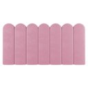 Ver mais imagens de Painel Cabeceira Cama Box Solteiro Lana 100cm Suede Rosa - Desk Design