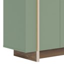 Ver imagem 4 de Buffet Aparador Copacabana 4 Portas Hortelã/amêndoa - Colibri