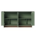 Ver imagem 3 de Buffet Aparador Copacabana 4 Portas Hortelã/amêndoa - Colibri