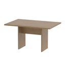 Ver imagem 4 de Mesa Reunião Escritório 136cm e Painel para Tv 32 Polegadas Cor:amêndoa