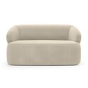 Ver imagem 3 de Sofá Orgânico 02 Lugares Living Glee 140cm Bouclê Bege - Desk Design