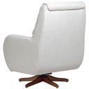 Ver imagem 7 de Poltrona de Amamentação com Balanço Giratória Sky D02 Linho Branco C-419 - Lyam Decor