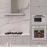 Forno Elétrico de Embutir Fischer Infinity Touch 82 Litros Branco com Air Fryer 220v 28607(75727) - 8
