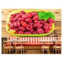 Ver imagem 2 de Papel De Parede Frutas Framboesas Vermelhas 3D Al92