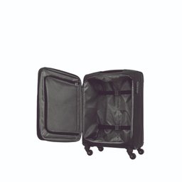 Mala de Bordo Pequena para Viagem Poliester American Tourister By Samsonite Troya Cadeado Preta - 4