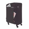 Mala de Bordo Pequena para Viagem Poliester American Tourister By Samsonite Troya Cadeado Preta - 1