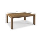 Ver imagem 3 de Mesa Rústica de Jantar 6 Lugares 160cm x 90cm - Nozes