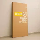 Ver imagem 7 de Espelheira 150x40 E13 Couro Simples Caramelo Sup Par Led Branco Bivolt