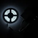 Ver imagem 3 de Espelheira 150x40 E13 Couro Simples Caramelo Sup Par Led Branco Bivolt