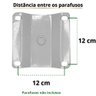 Kit 02 Bases Giratórias em Alumínio Cadeira Poltrona Pufe - 3