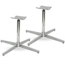 Ver imagem 1 de Kit 02 Bases Giratórias em Alumínio Cadeira Poltrona Pufe