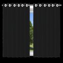 Ver imagem 2 de Cortina Blackout Preto com Ilhos - 280x140cm