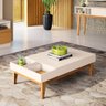 Mesa De Centro Para Sala De Estar Nala B01 Off White Cinamomo - Lyam Decor - 2