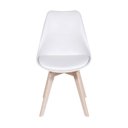 Ver imagem 3 de Cadeira de Jantar 83cm x 49cm x 43cm Joly Branco