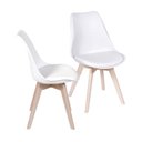 Ver imagem 1 de Cadeira de Jantar 83cm x 49cm x 43cm Joly Branco