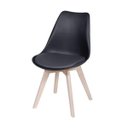 Ver imagem 4 de Cadeira de Jantar 83cm x 49cm x 43cm Joly Preto