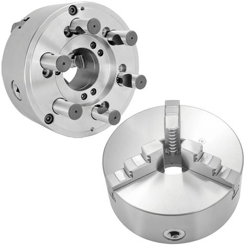 Placa para Torno 3 Castanhas Autocentrante 315mm - Fixação Camlock